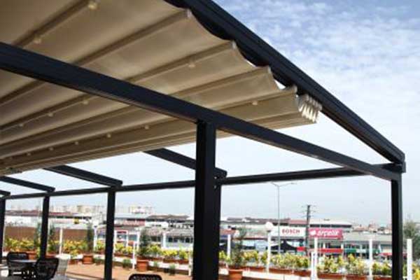 Bodrum Motorlu Pergola