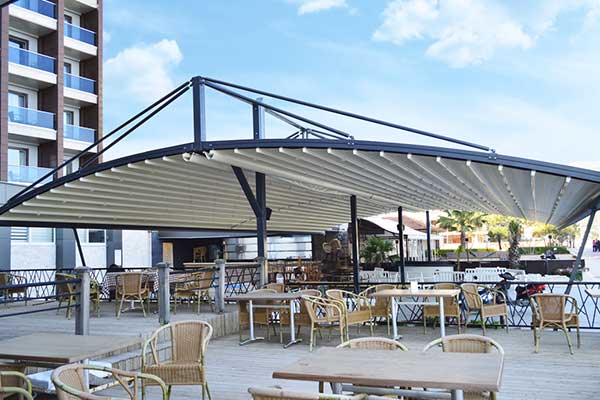 Bodrum Oval Pergola